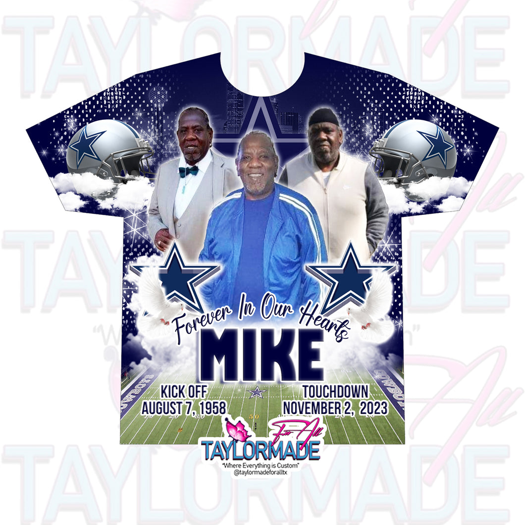 Them Boyz Football Memorial/Rip 3D All Over Print Shirt