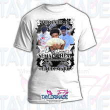Load image into Gallery viewer, Forever 16 Memorial/Rip Shirt DTF Centerprint Cotton Shirt
