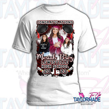 Load image into Gallery viewer, Lewisville Graduation DTF Centerprint Cotton Shirt
