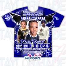 Load image into Gallery viewer, Music Notes Graduation 3D All Over Print Shirt
