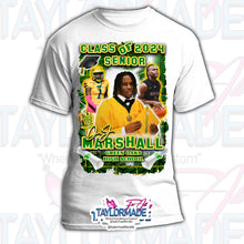 Load image into Gallery viewer, Senior Graduation DTF Centerprint Cotton Shirt
