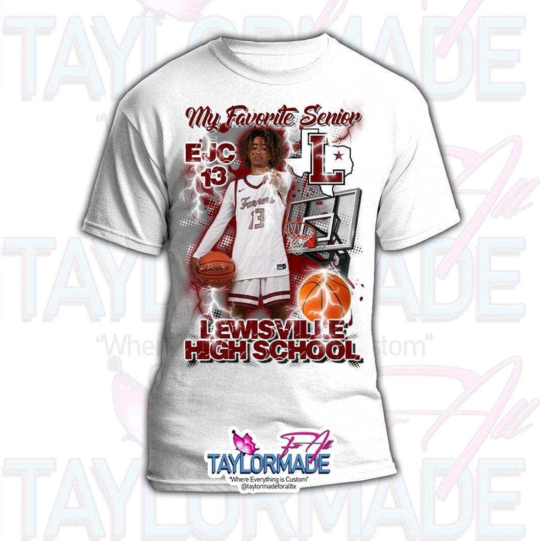 Basketball 3D Centerprint Shirt