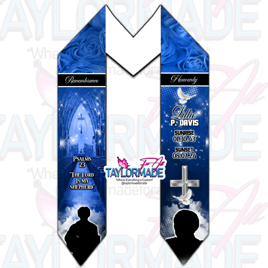 Rose Memorial/Rip Stole/Sash