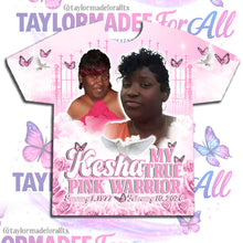 Load image into Gallery viewer, 3D Memorial/Rip Pink Rose Butterflies
