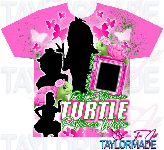Little Turtle RIP All Over Print Shirt